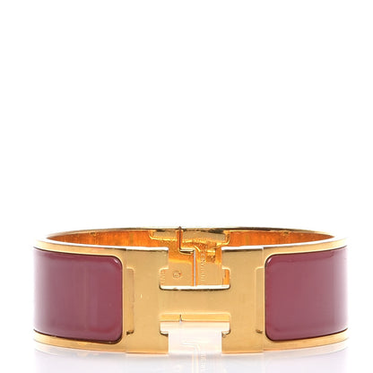 Hermes Enamel Wide Clic Clac H Bracelet PM Muscat 1 of 6