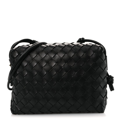 Bottega Veneta Nappa Intrecciato Small Loop Camera Bag Black 1 of 10