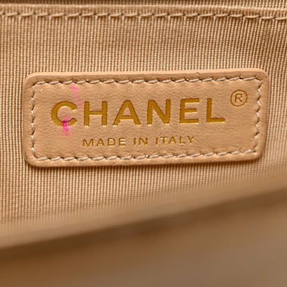 Chanel Metallic Calfskin Quilted Small Boy Flap Gold 6 of 9