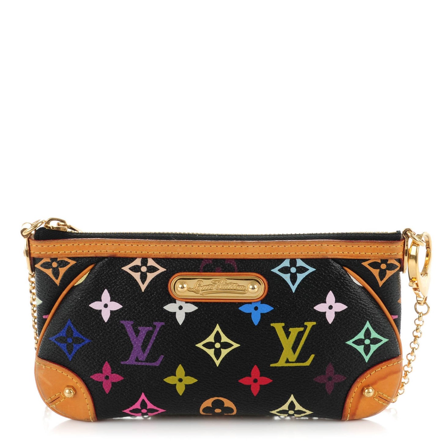 Monogram Multicolor Pochette Milla MM Black