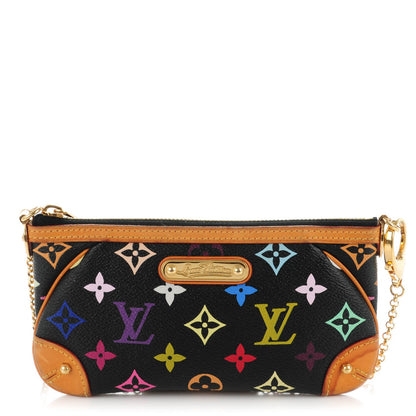 Louis Vuitton Monogram Multicolor Pochette Milla MM Black 1 of 9