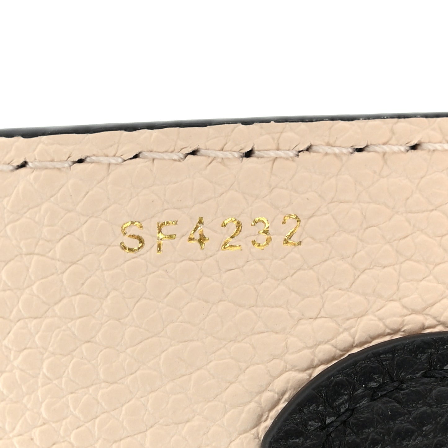 Empreinte Monogram Bandouliere Shoulder Strap Black Beige