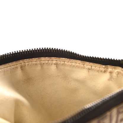 Fendi Zucchino Pochette Dark Brown 11 of 15