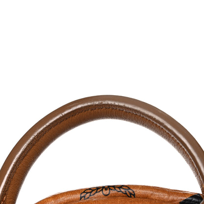 MCM Visetos Studded Small Stark M Backpack Cognac 15 of 19