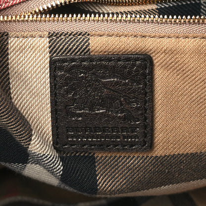 Burberry Calfskin Malika Hobo Dark Brown 6 of 11
