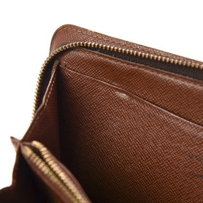 Louis Vuitton Monogram Porte-Monnaie Zippy Wallet 6 of 9