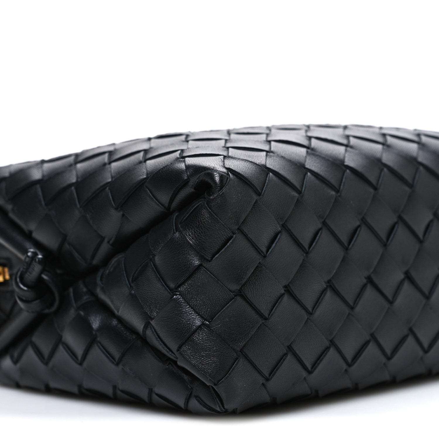 Bottega Veneta Nappa Intrecciato Small Loop Camera Bag Black 8 of 9