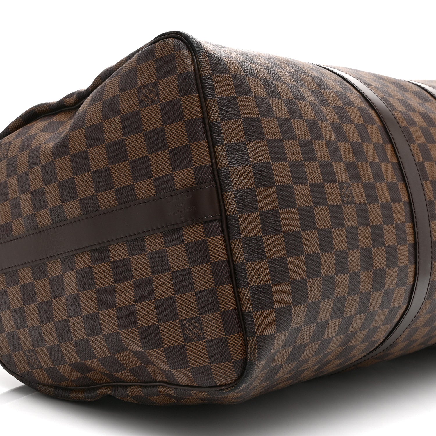 Louis Vuitton Damier Ebene Keepall Bandouliere 55 8 of 9
