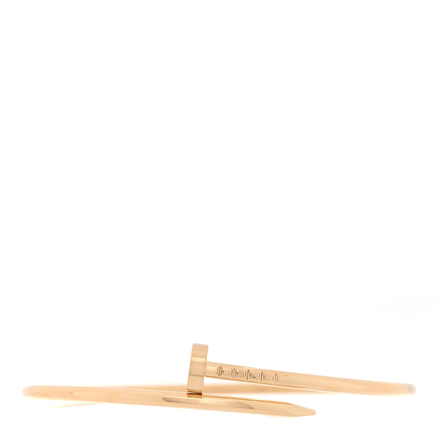 Cartier 18K Yellow Gold Small Juste Un Clou Bracelet 17 1 of 5