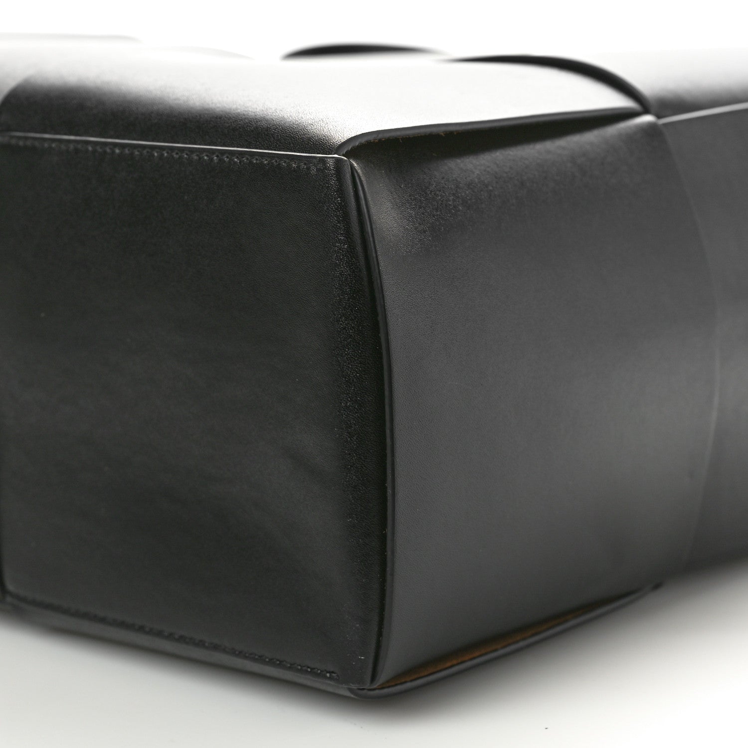 Bottega Veneta Calfskin Maxi Intrecciato Arco Briefcase Black 10 of 12