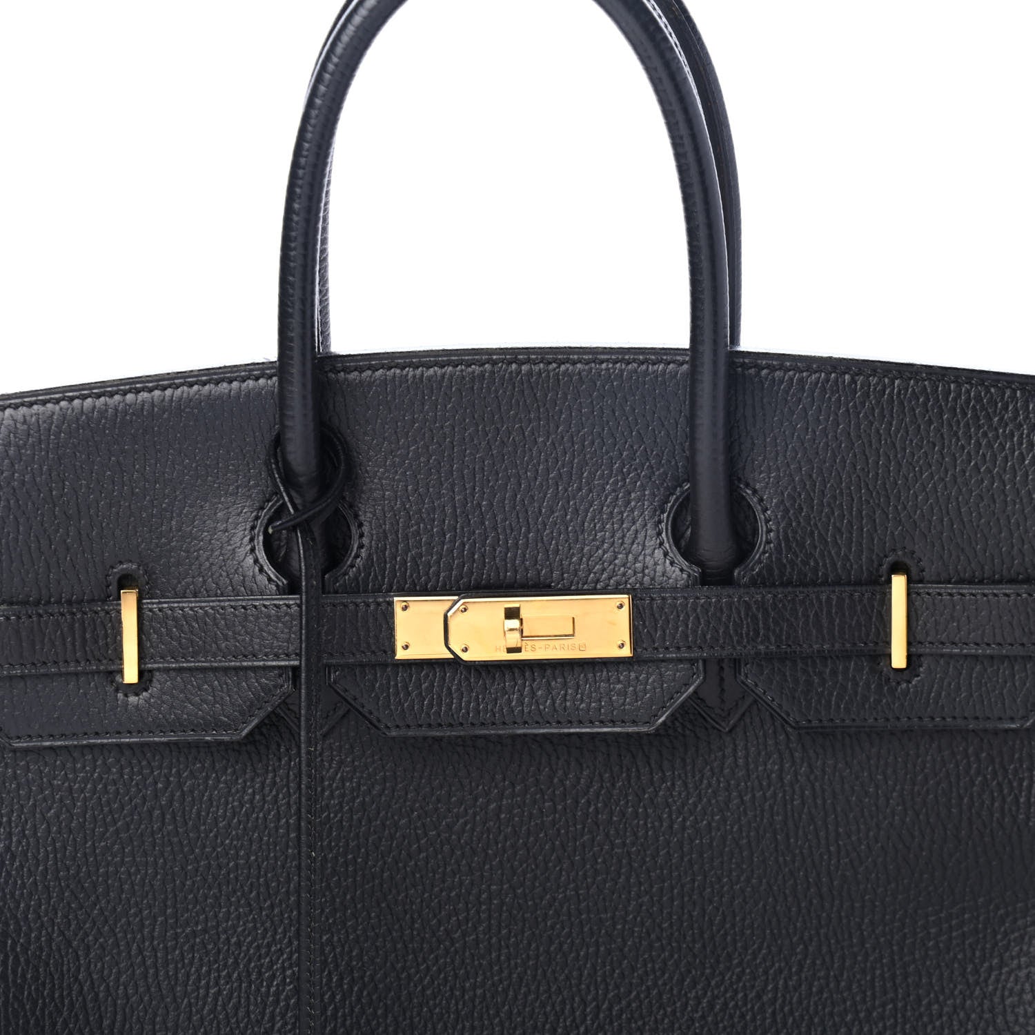 Hermes Ardennes Birkin 35 Black 7 of 9