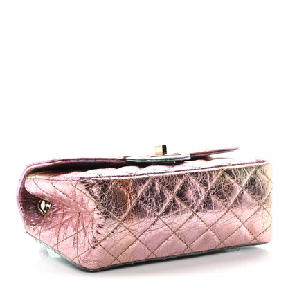 Chanel Metallic Goatskin Quilted Mini 2.55 Reissue Flap Multicolor 4 of 10