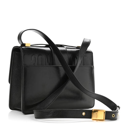 Christian Dior Smooth Calfskin 30 Montaigne Flap Bag Black 3 of 12