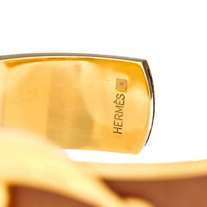 Hermes Epsom Horsebit Cuff Gold 3 of 3