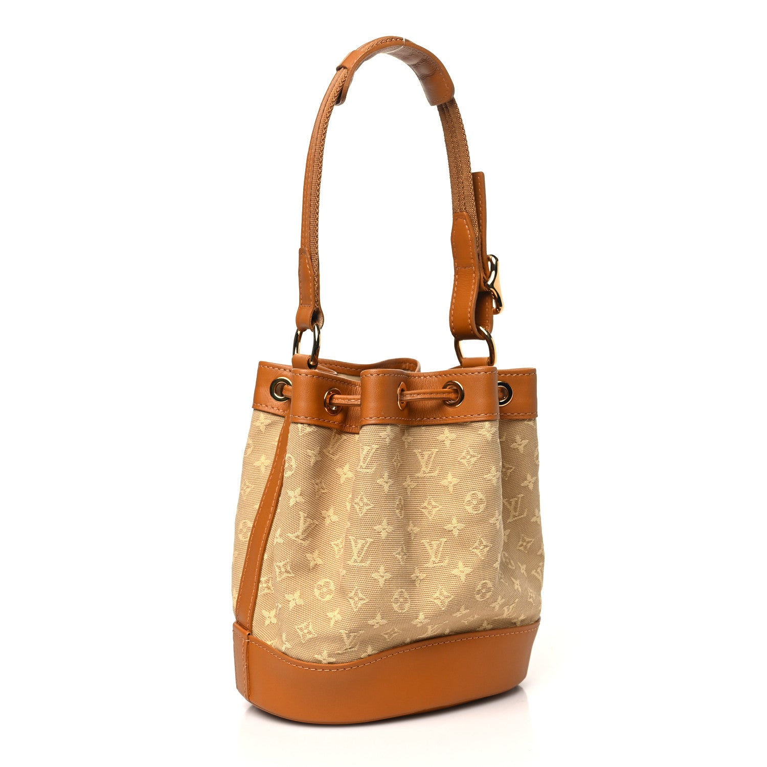 Louis Vuitton Mini Monogram Noelie Beige 3 of 12