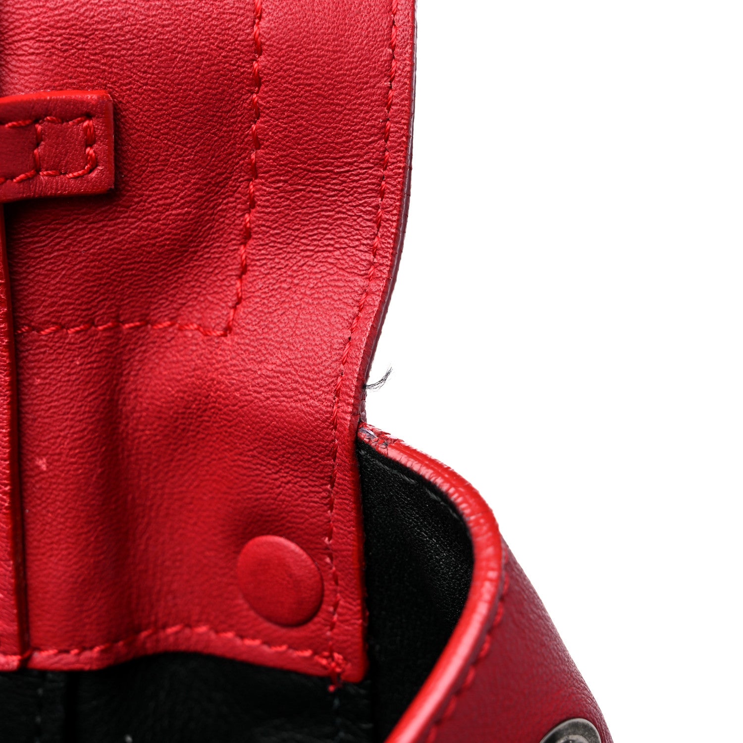 Proenza Schouler Calfskin Large PS Courier Backpack Red 13 of 31