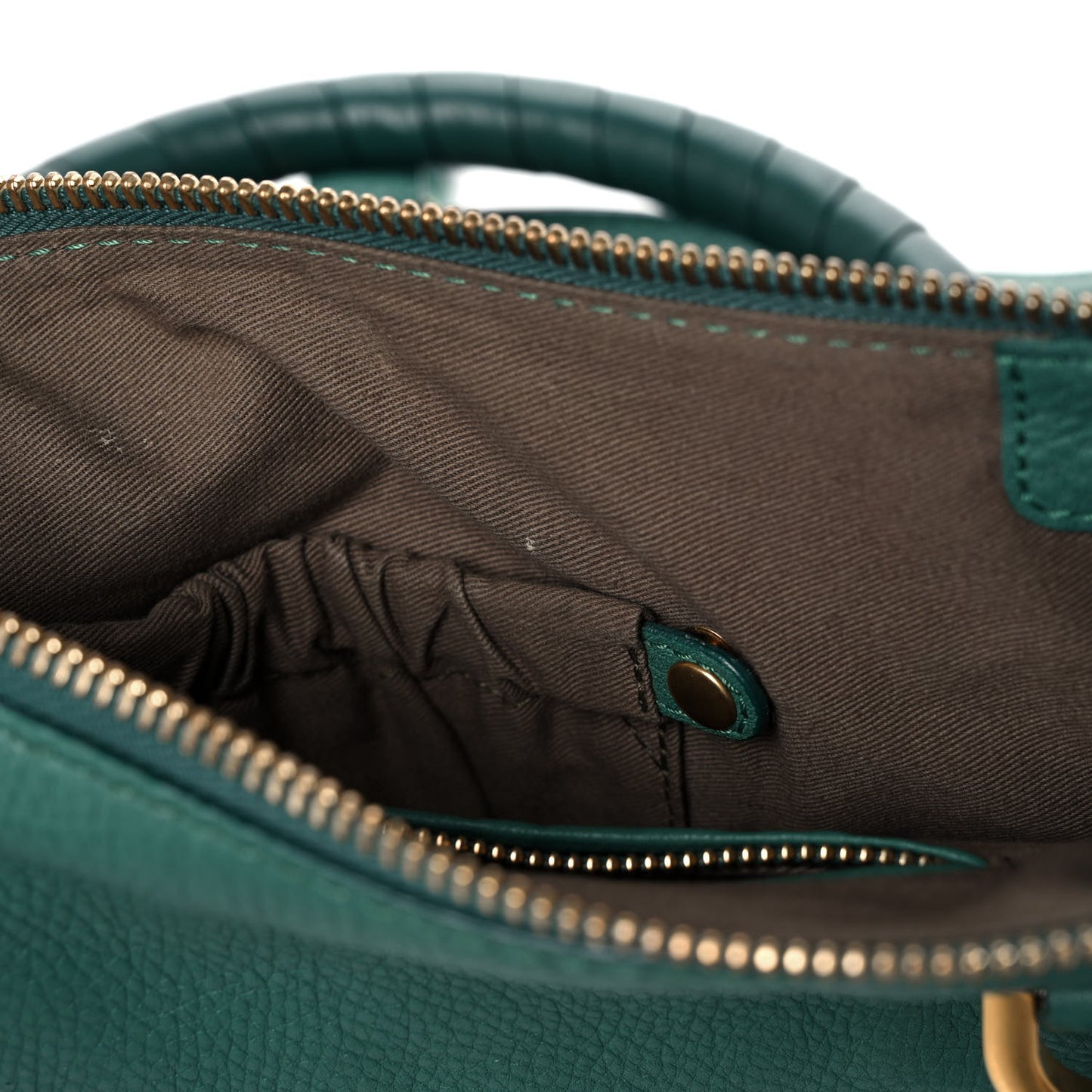 Calfskin Medium Marcie Satchel Emerald