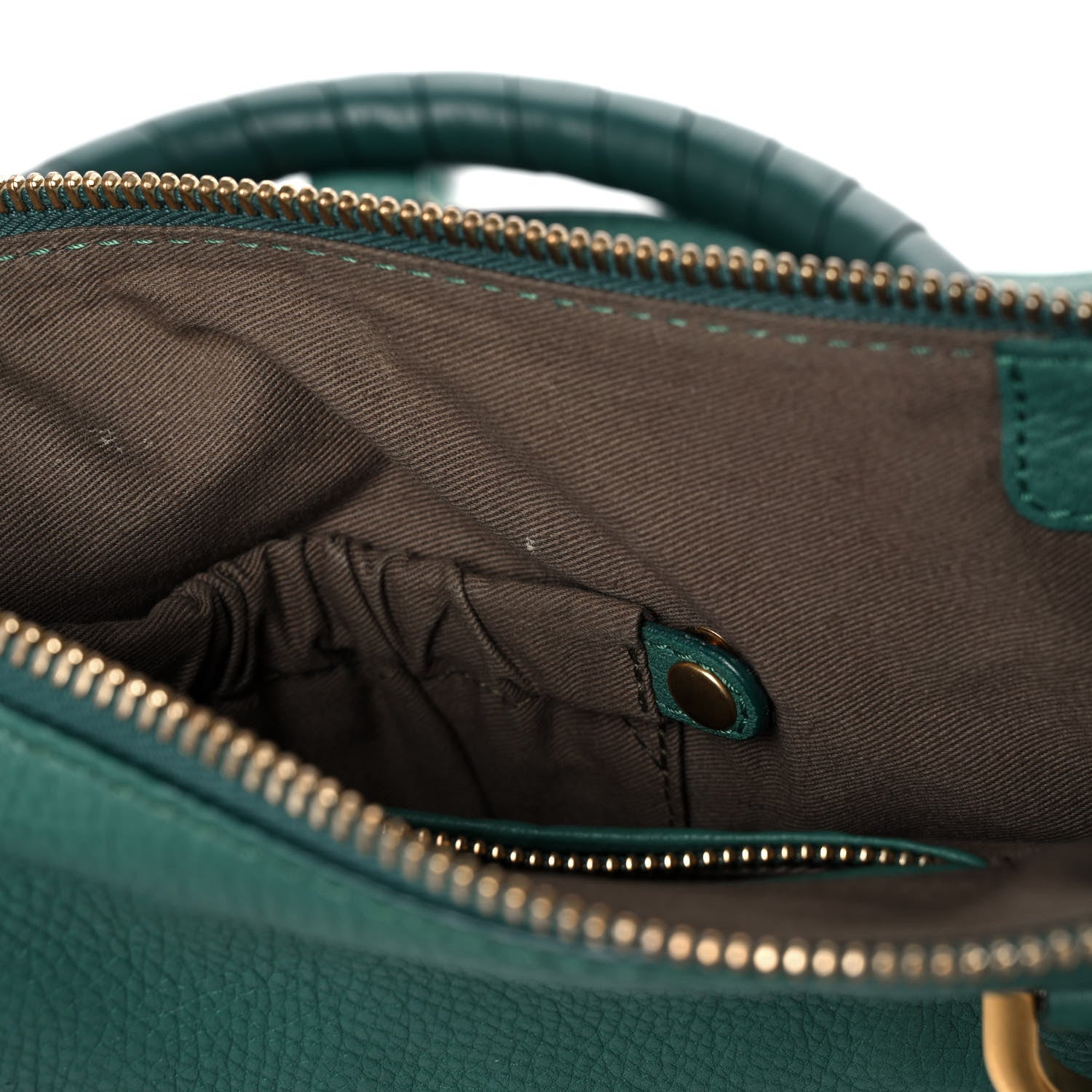 Chloe Calfskin Medium Marcie Satchel Emerald 11 of 11