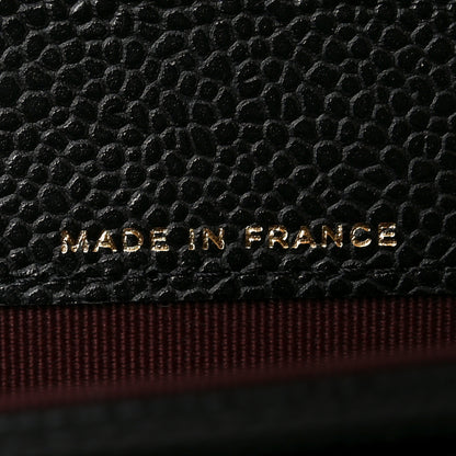 Chanel Caviar Quilted Flap Card Holder Wallet Black 13 of 18