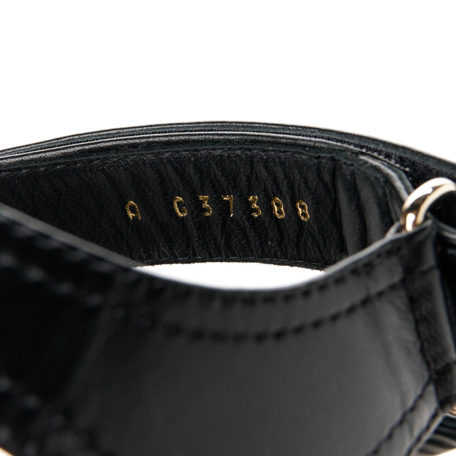 Chanel Lambskin Logo CC Turnlock Sandals 39.5 Black 10 of 11