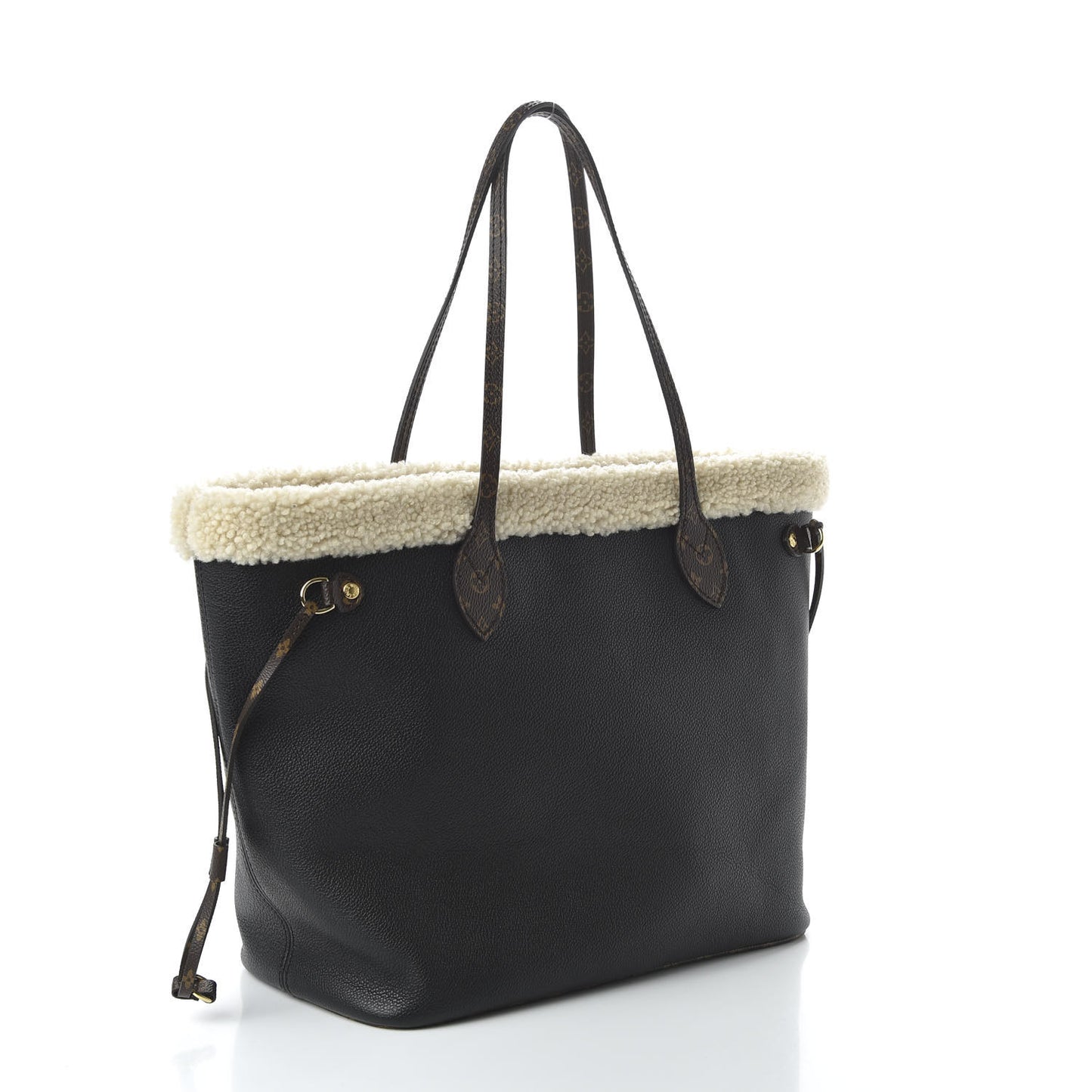 Calfskin Monogram Teddy Neverfull MM Black