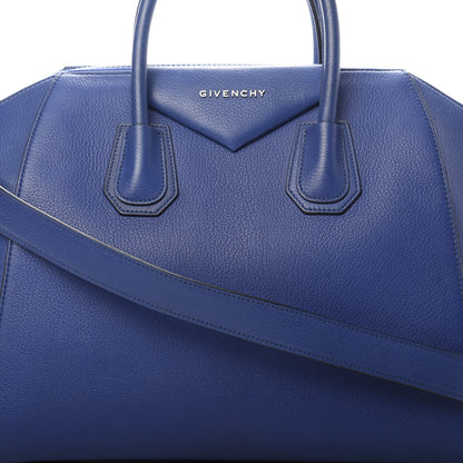 Givenchy Sugar Goatskin Medium Antigona Bright Blue 11 of 11