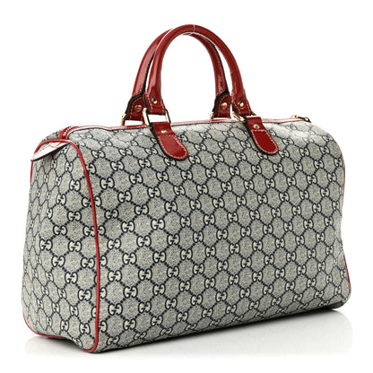 Gucci GG Plus Monogram Tattoo Heart Medium Joy Boston Red 3 of 11