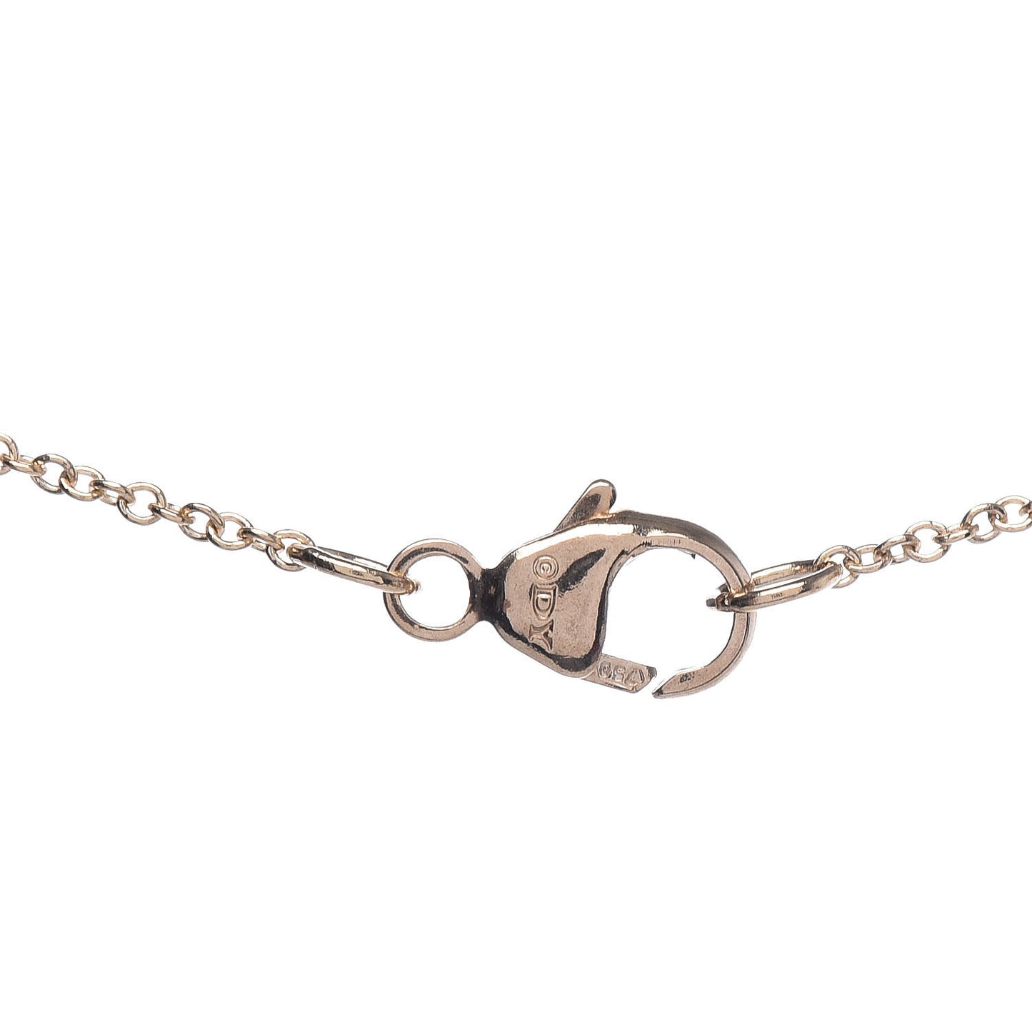18K Yellow Gold Diamond Cable Collectibles Cross Necklace