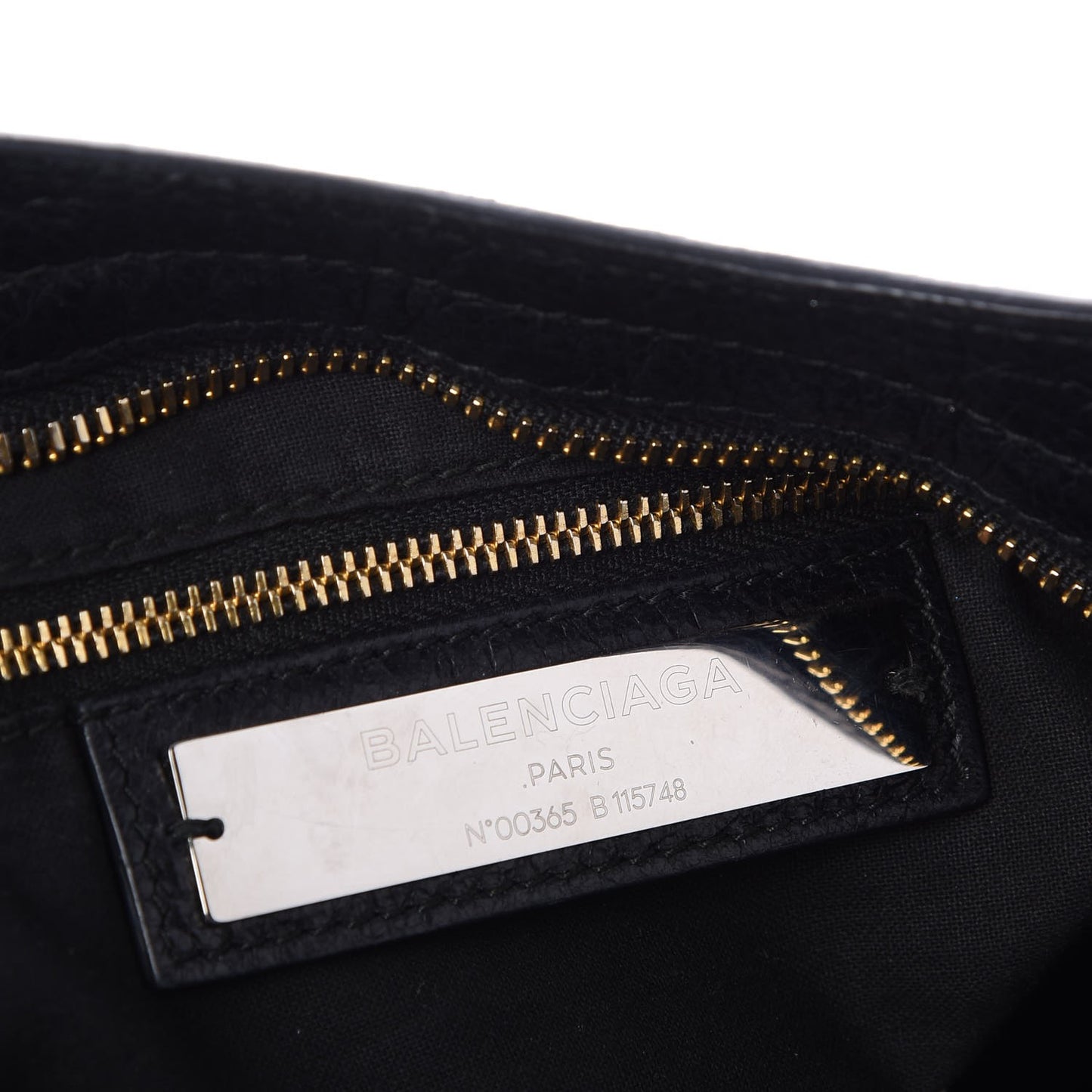Agneau Classic Gold Hardware City Black