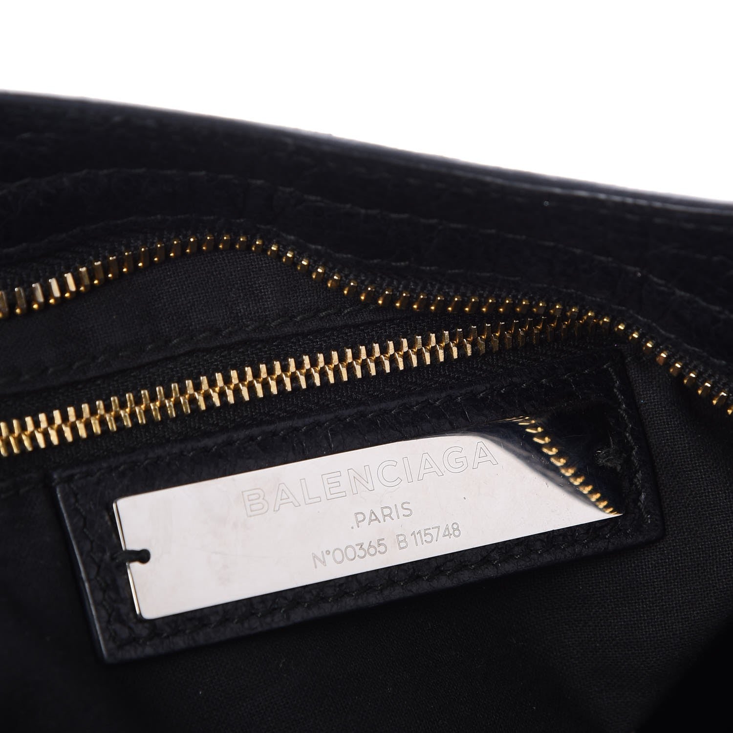 Balenciaga Agneau Classic Gold Hardware City Black 6 of 7