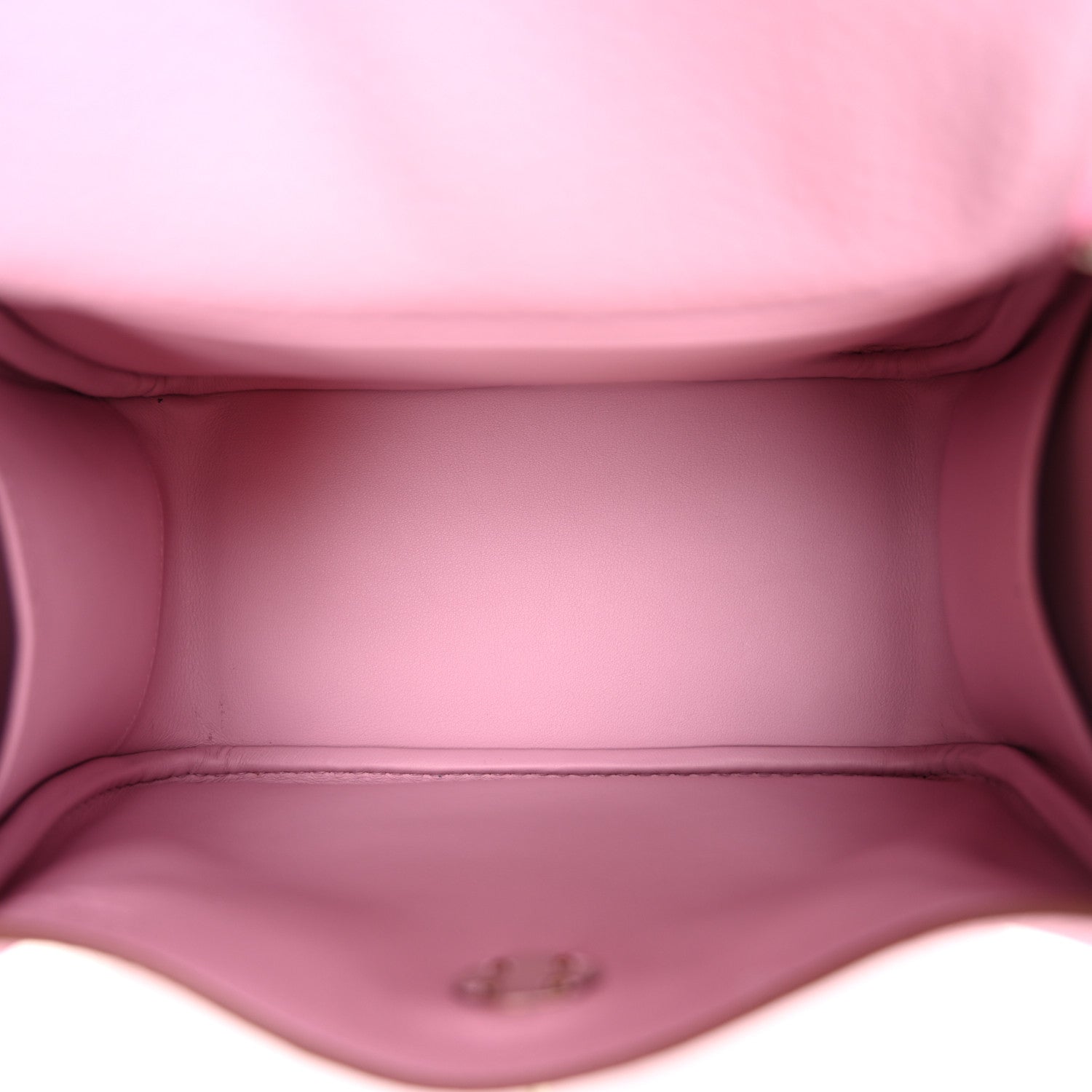 Hermes Taurillon Clemence Mini Lindy 20 Mauve Sylvestre 5 of 10