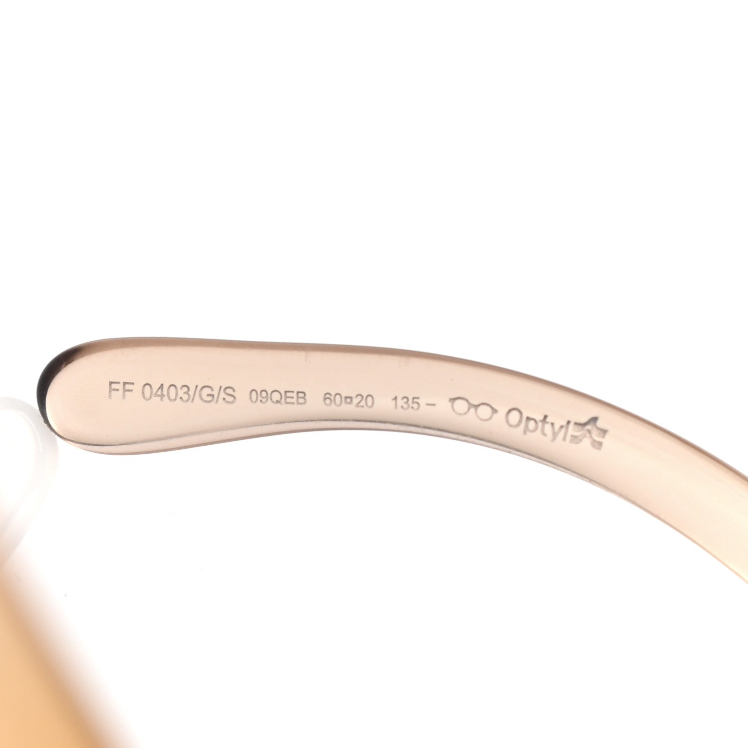 Fendi Acetate FF Sunglasses FF Brown 6 of 8