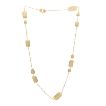 Marco Bicego 18K Yellow Gold Murano Station Necklace 3 of 5