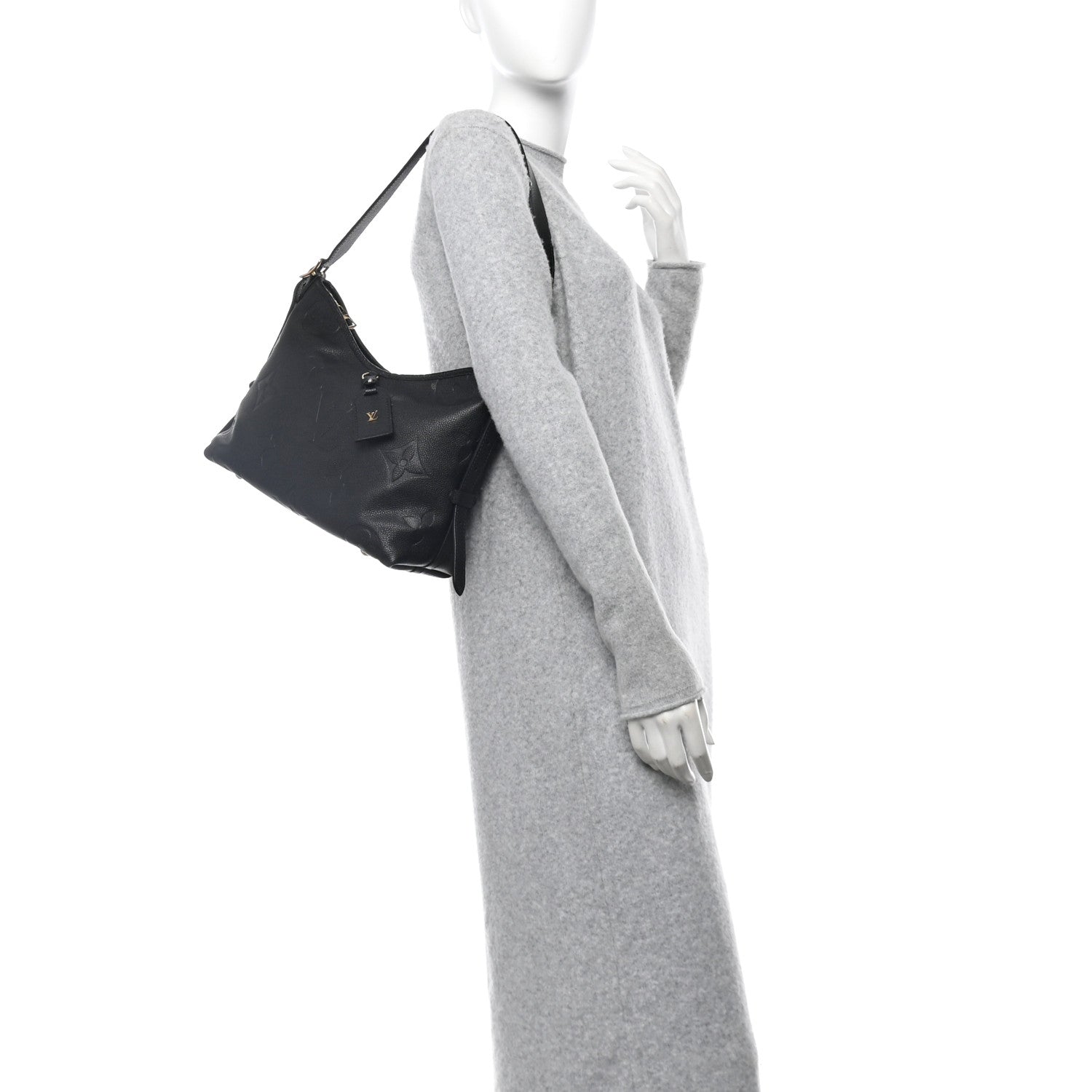 Louis Vuitton Empreinte Carryall PM Black 2 of 11