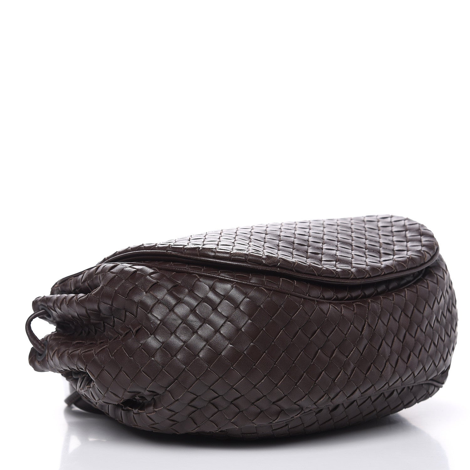 Bottega Veneta Nappa Intrecciato Messenger Bag Ebano 4 of 14
