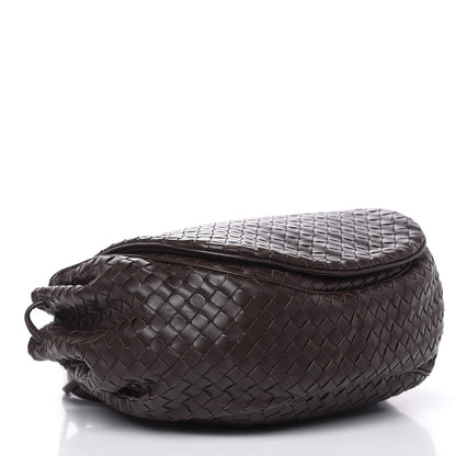 Bottega Veneta Nappa Intrecciato Messenger Bag Ebano 4 of 14