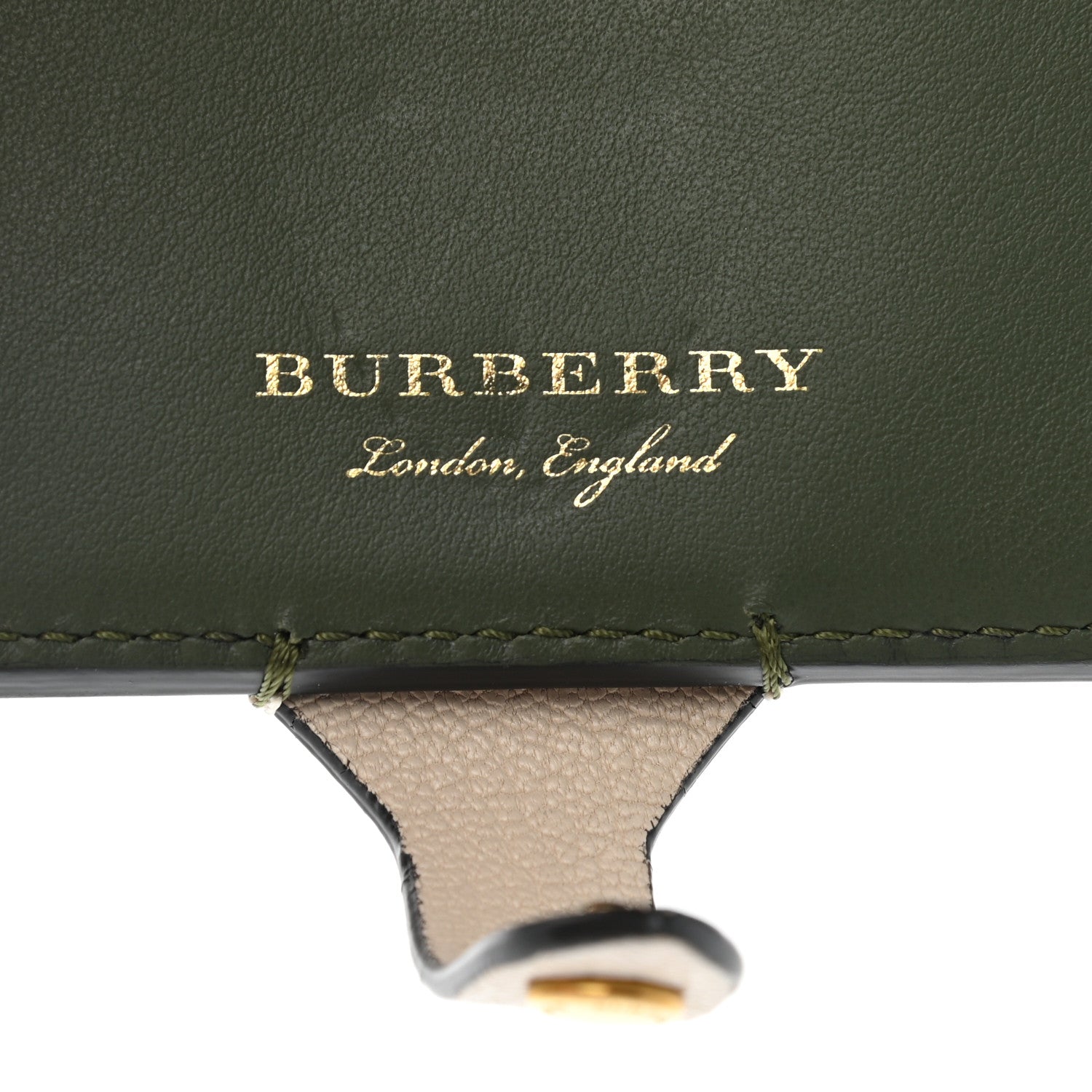 Burberry Goatskin Small Harlow Wallet Stone 6 of 9