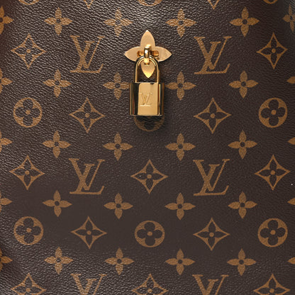 Louis Vuitton Monogram Flower Hobo Bordeaux 7 of 13