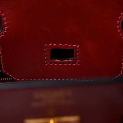 Hermes Box Birkin 30 Rouge H 14 of 21
