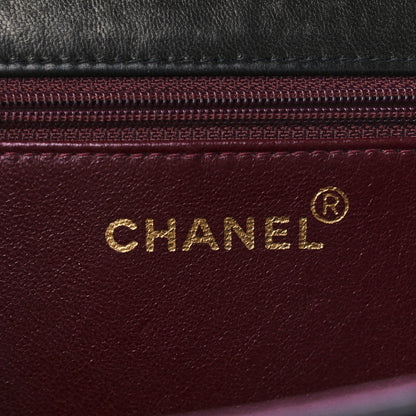 Chanel Lambskin Quilted Small Single Flap Black 7 of 12
