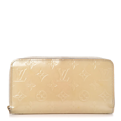 Louis Vuitton Vernis Zippy Wallet Blanc Corail 1 of 16