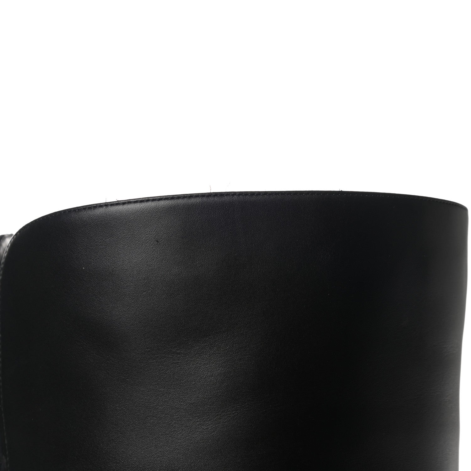 Christian Louboutin Calfskin Karialta 70 Over The Knee Boots 37.5 Black 9 of 11