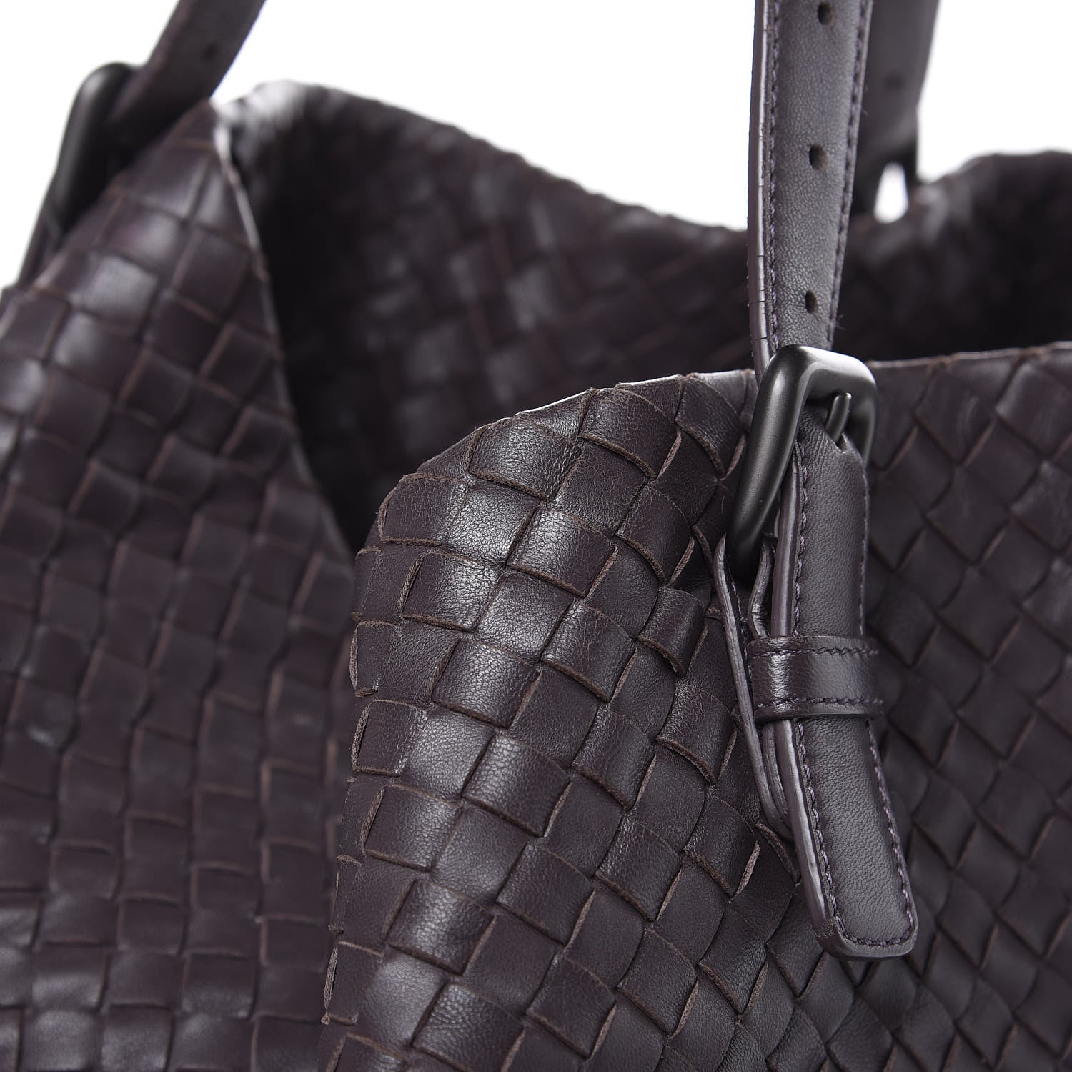 Bottega Veneta Nappa Intrecciato Large Cesta Tote Quetsche 15 of 19