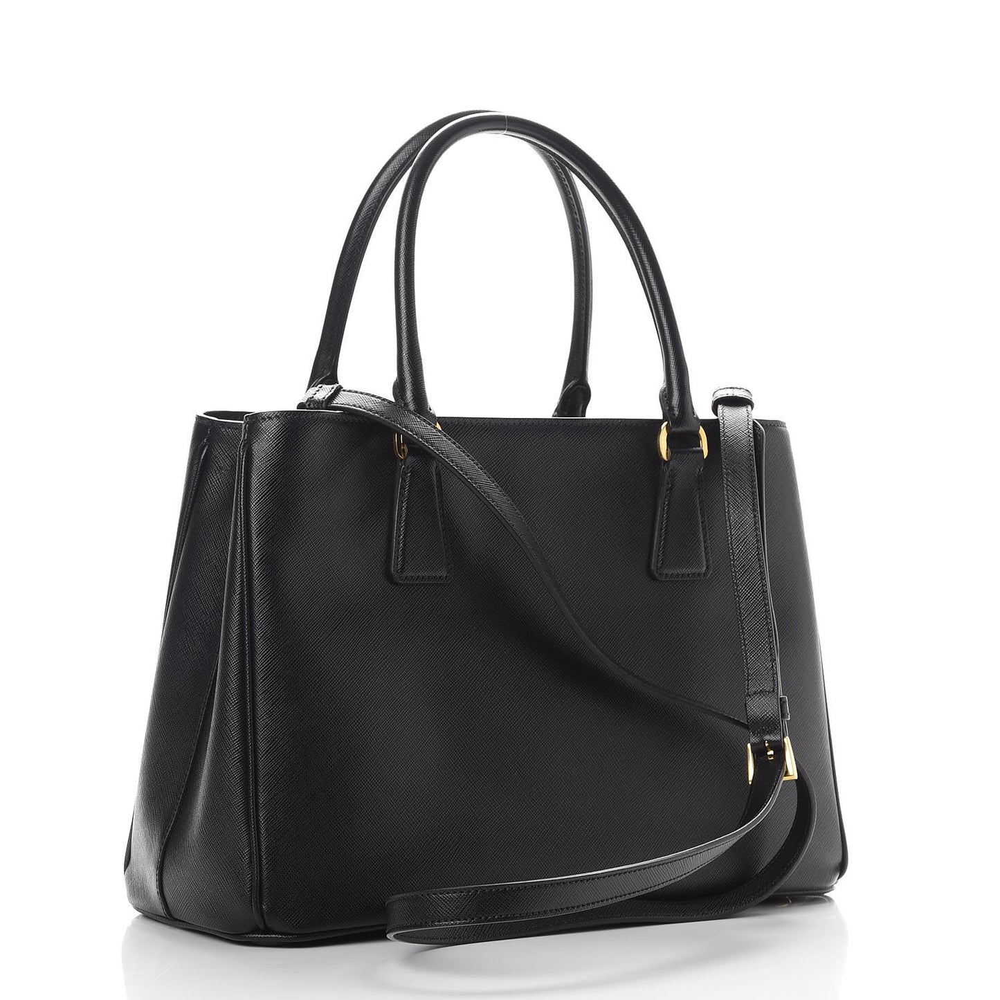 Saffiano Lux Small Tote Nero Black