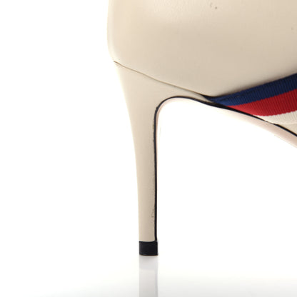 Gucci Nappa Sylvie Ankle Boots 41 Mystic White 12 of 12