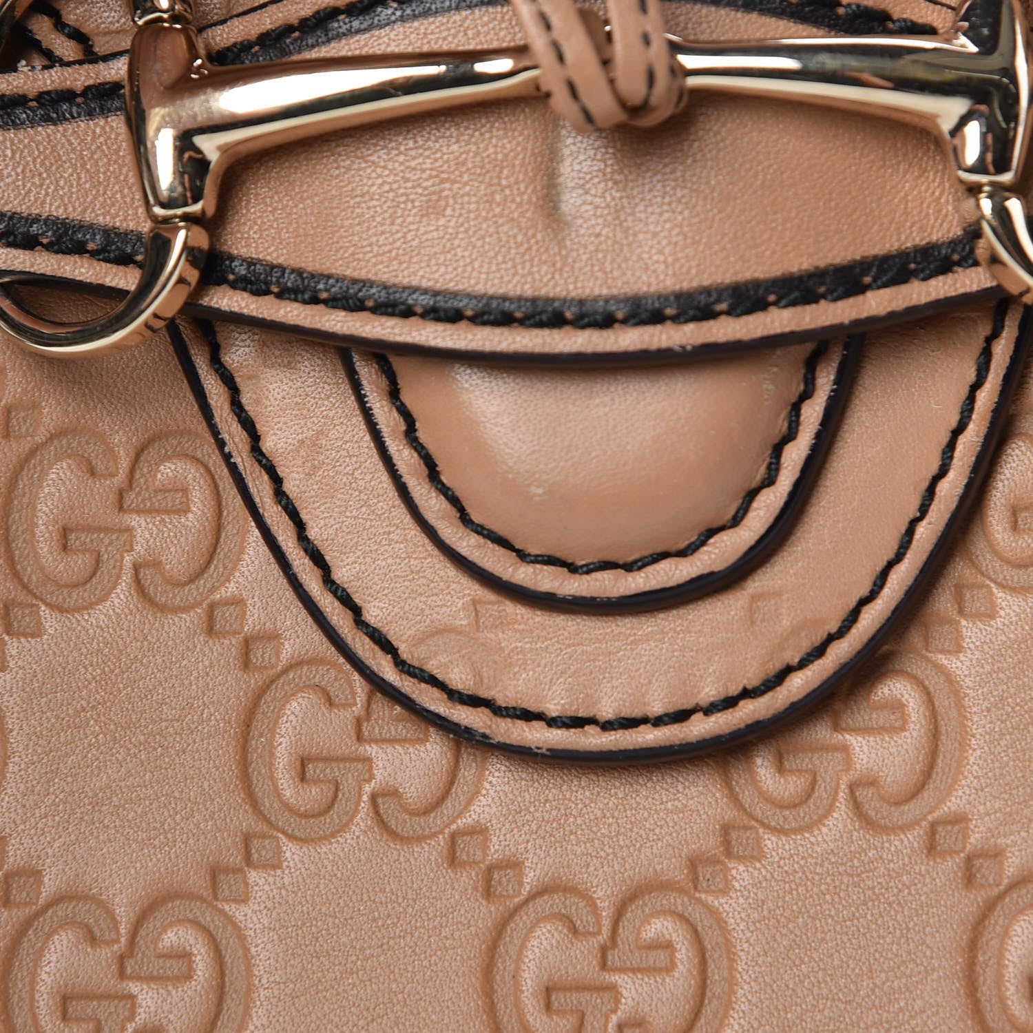 Gucci Guccissima Small Emily Chain Shoulder Bag Camelia 15 of 15