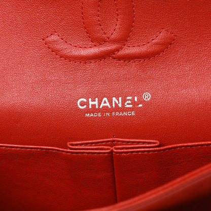 Chanel Lambskin Quilted Medium Double Flap Red 6 of 19