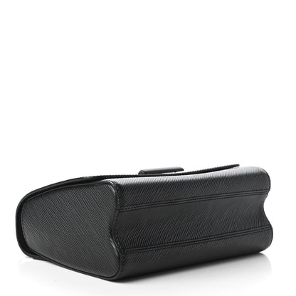 Louis Vuitton Epi Twist Shoulder Bag MM Matte Black 4 of 10
