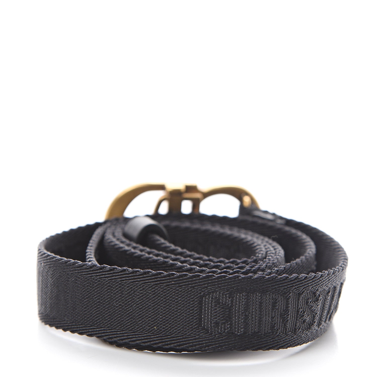 Christian Dior Nylon 20mm Saddle Belt Black 2 of 2
