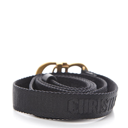Christian Dior Nylon 20mm Saddle Belt Black 2 of 2